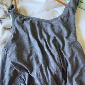 tank top with sports bra attached